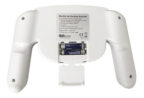 Imagem 2 de 4 de Monitor Composição Corporal De Gordura E Líquido Da Avanutri