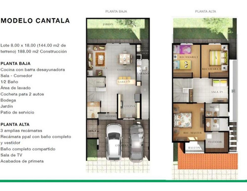 Imagen 2 de 4 de Casa En Venta Circuito Agave En Palma Real