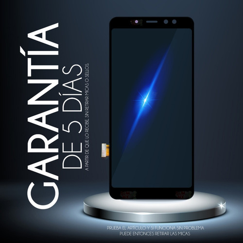 Sjpm Pantalla Completa Lcd Y Touch A8 Plus 2018 A730