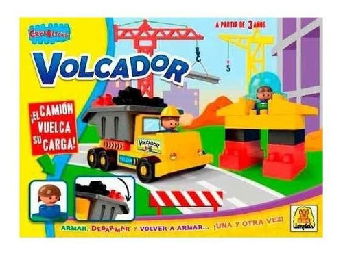 Volcador Creablocks Implás Cod 163 Didactico 