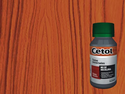 Tinta Universal Cetol 60 Cc Para Madera Todos Los Colores