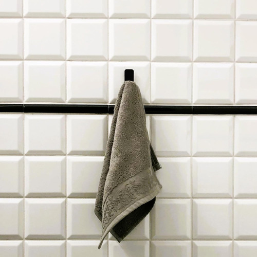 4 Soporte Toallas, Ganchos Adhesivos, Sin Taladrar. Baño.