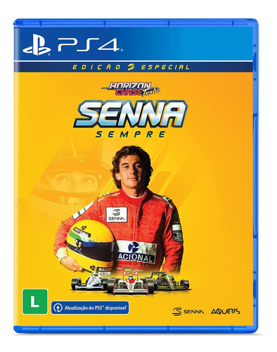 Jogo Horizon Chase Turbo Senna Sempre Mídia Física Ps4 Sony