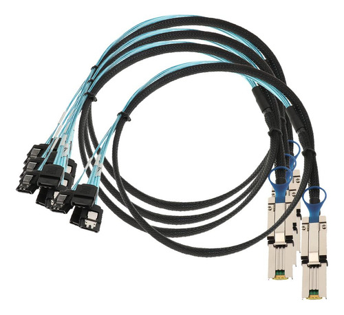 1 Paquete Mini Sas Sff-8088 A 4x Cable Adaptodor Eléctricos