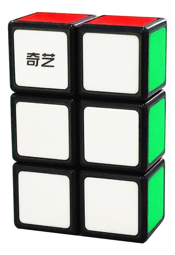 Cubo Rubik Cuboide 1x2x3 Qiyi Flippy Fondo Negro