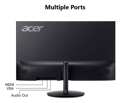 Acer Sh242y Ebmihx 23.8 Fhd 1920x1080 Monitor De Computadora