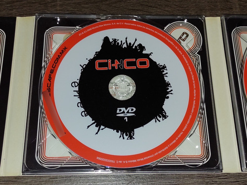 +mas Nescafé Cinco, 1cd+2dvd, Universal Music 2007 (Usado)