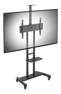 Soporte de Piso para televisor o monitor North Bayou Ava1800-70-1P, 55 a 90 Pulgadas color negro
