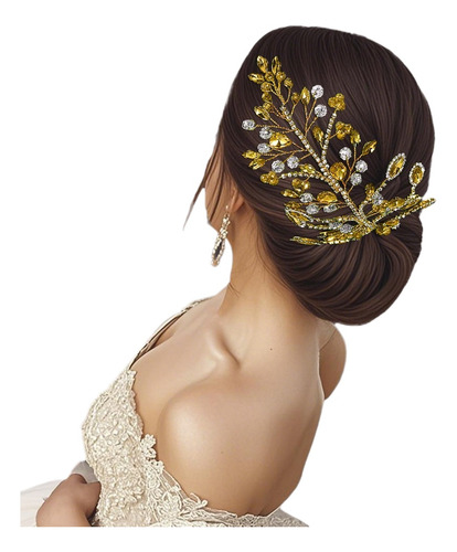 Accesorio De Pelo Nupcial Estilo Hada Para Fiestas, Multicol