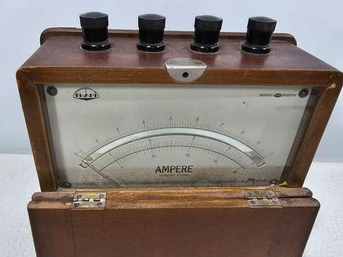 Antiguo Amperimetro Fhapi (Usado)