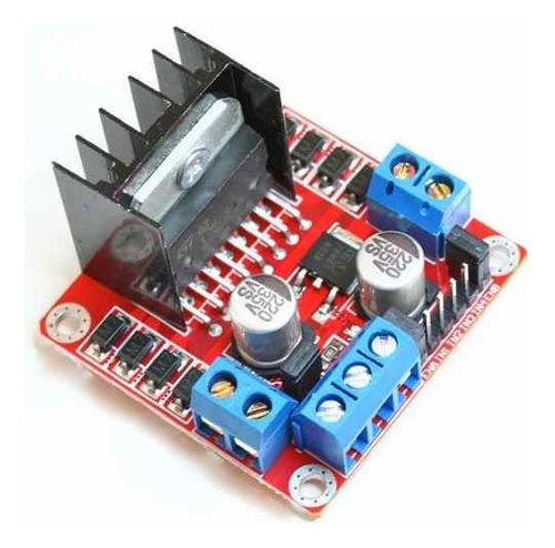 Controlador de motor H-Bridge de doble módulo Arduino Raspberry L298n