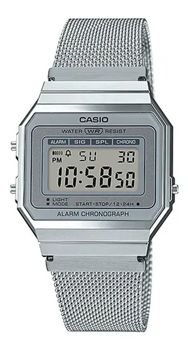 Casio retro watch silver new arrivals