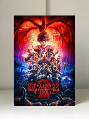 Stranger Things Cuadro Eleven Serie Poster Personalizado