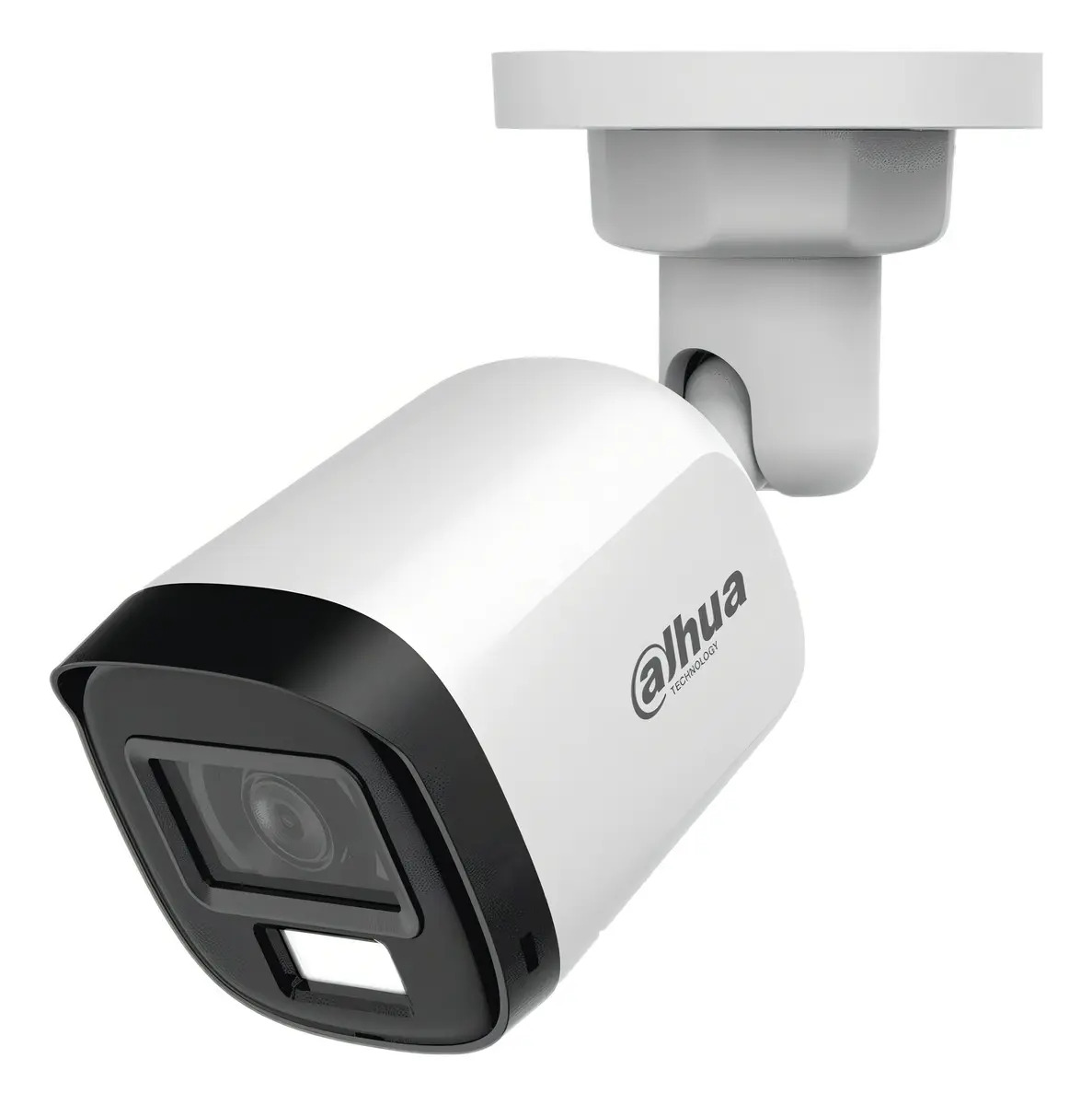 Cámara Dahua Bullet 5mp 2.8mm 106° Audio Iluminacion Dual Color Blanco