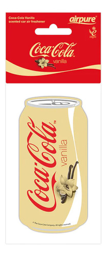 Odorizante Automotivo Cartão Paper Coca-cola Fanta Airpure