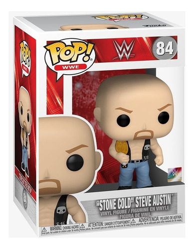 Funko Pop Wwe Stone Cold (steve Austin) 84 - Gw041