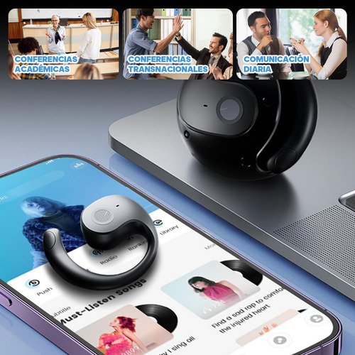 Tradutor De Idiomas Em Tempo Real, Fones De Ouvido