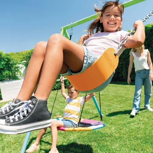 Balanço Infantil Intex 4 Posições Com Planador E Trapézio Cor Colorido