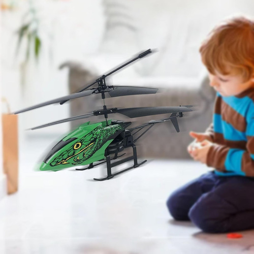 A Helicóptero De Control Remoto, Mini Helicóptero De Juguete