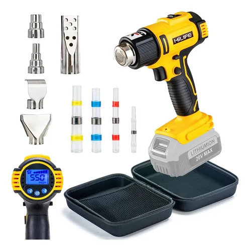 Pistola De Calor Inalmbrica 20v Max Dewalt, Lcd, 2 Temp, 102