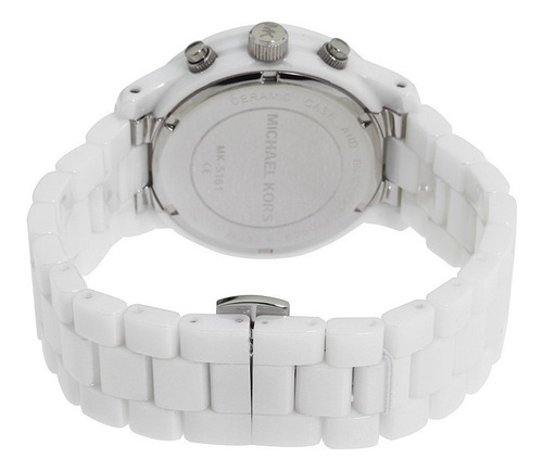 Relógio Luxo Michael Kors Mk5161 Orig Cerâmico Chron Anal!!!