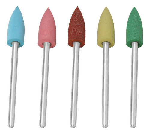 Juego De Brocas De Silicona Multicolor Para Pulir Y Pulir