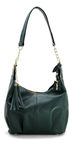 Bolsas Femininas Saco Couro Legitimo Marca Lirom Luxo Verde Acambamento dos ferragens Ouro Desenho do tecido Liso