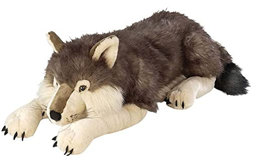 Peluche De Lobo Gigante, Juguete De Peluche,