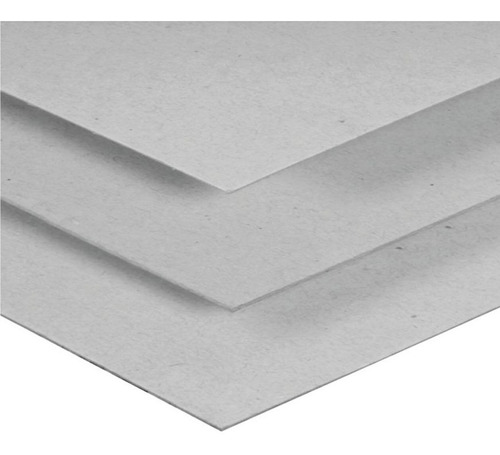 Plancha Carton Gris 3mm 70x100 Por Unidad