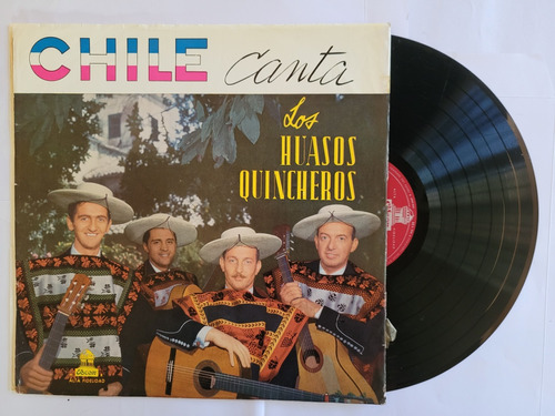 Los Huasos Quincheros Chile Canta Disco Vinilo Lp Folklore