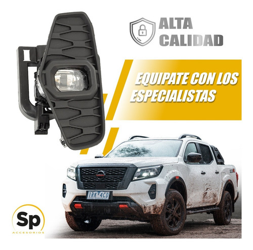 Imagen 9 de 9 de Faros De Niebla Nissan Np300 Frontier 2021+ Kit Led Oem Dire