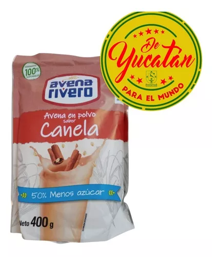 avena en polvo sabor fresa - Avena rivero - 400 g