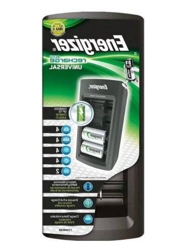 Cargador Universal Pilas Energizer Aa-aaa-c-d-bateria 9v