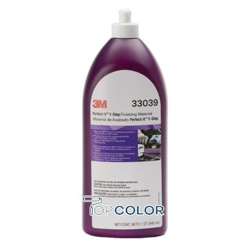 3m Polish 1 Solo Paso Material De Acabado 946 Ml 33039