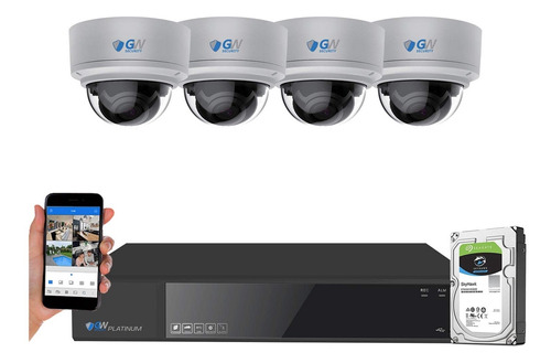 5mp Varficaol Camara Vigilancia Cctv 16 Canal 4k Dvr 8 Hd