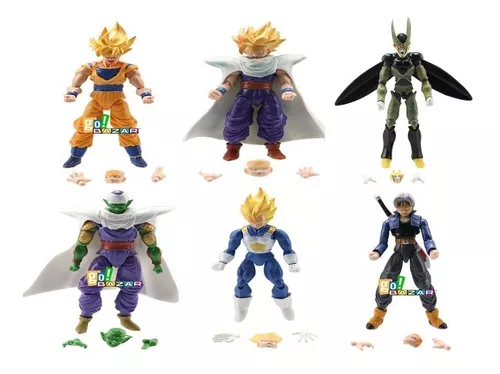 Articulado Dragon Ball Cell Piccolo Gohan Trunks Goku action