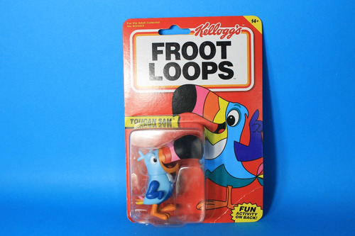 Toucan Sam Froot Loops  Figura Coleccion Plastic Meatball