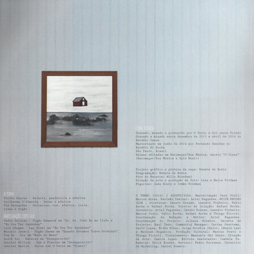 O Terno Lp O Terno - Edicao Limitada Disco De Vinil Azul