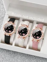 Comprar Set De Tres Relojes Más Una Pulsera Estilo Pandora