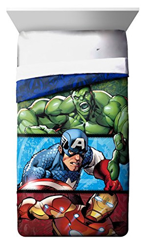 Avengers Publish Full Comforter Cuenta Iron Man, Hulk, ...