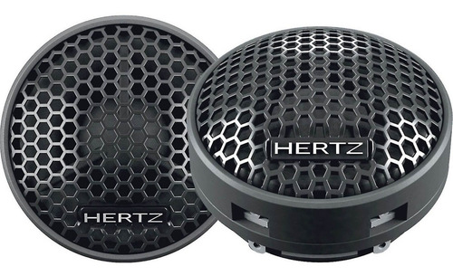 Imagem 1 de 6 de Kit Tweeter Hertz Dt24 .3 80w Rms C/ Crossover Nf Original