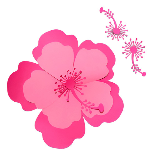 Flor Hawaina / Vector Corte Vinil / Archivo Svg, Eps