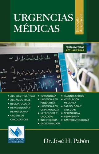 Urgencias Médicas- Protocolo De Actuación/ Pabón