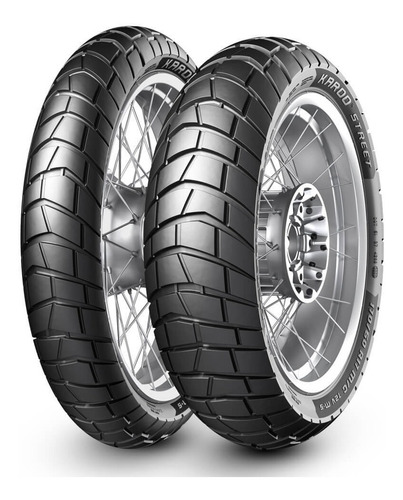 Par Pneu 150/70-17 E 110/80-19 Karoo Street Bmw G650 Gs