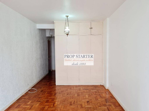 Imagem 3 de 11 de Apartamento Com 1 Dormitório Para Alugar, 30 M² Por R$ 1.350/mês - Vila Buarque - Prop Starter Adm. Imóveis - Ap0845