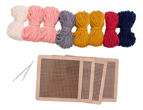 Juego De Aguja De Lengüeta Para Posavasos, Bricolaje, Punto