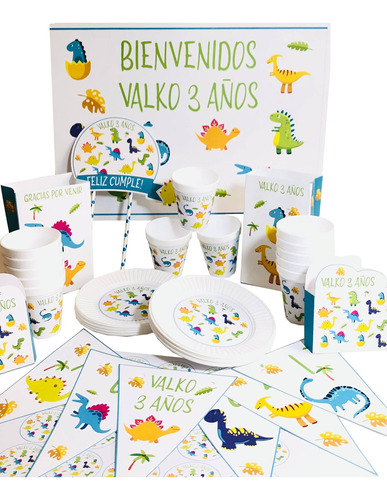 Cotillón Infantil Personalizado X 15 Baby Dino