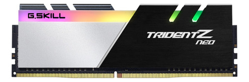 Memoria RAM Trident Z Neo gamer color negro/plata  16GB (2x8GB) G.Skill F4-3200C16D-16GTZN