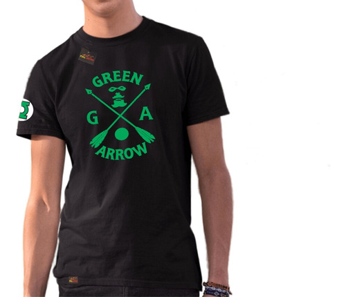 Polera Green Arrow Linterna Verde Clasico