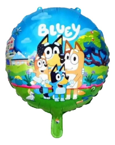 15 Globo Bluey Apto Aire O Helio